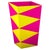 Yellow Festa Mobile Henri Pot in Powder-Coated Aluminum by Altreforme For Sale - Image 8 of 8