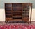 Antique English Bookcase Bookshelf Cabinet Glass Oak Queen Anne Legs 1920s-30s For Sale - Image 9 of 18