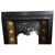 A magnificent original antique cast iron fireplace insert retaining its beautiful original decorative tiles, combining...