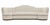 Contemporary Hollywood Regency Cream Tufted Sofa by Dorothy Draper For Sale - Image 3 of 3