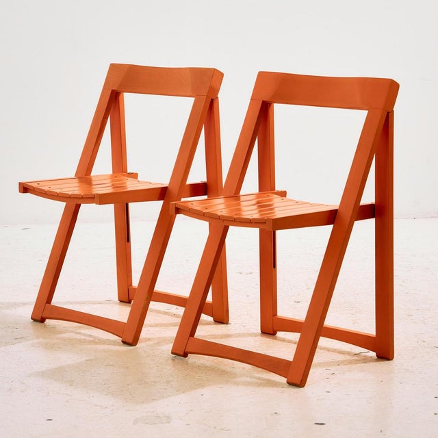 Folding chair from the 1960s designed by Aldo Jacober, which can be a great choice for space saving as well as function....