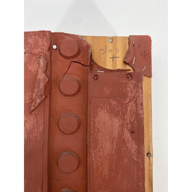 Klaus vom Bruch, Holzbatterie Wall Object, 1995, Wood & Resin For Sale - Image 3 of 16
