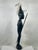 African Vintage Mid-Century East African Hand-Carved Ebony Wood Warrior Statue - 18.5" For Sale - Image 3 of 5