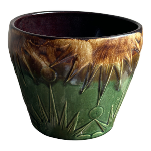 Robinson Ransbottom Pottery Sun and Moon Jardinere Planter