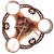 1925 Art Deco Brass Three Light "Winthrop" Circular Chandelier by Virden For Sale - Image 4 of 9