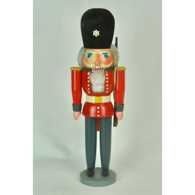 German Nutcracker with Red Jacket, 1960s For Sale - Image 10 of 10