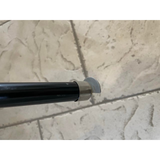 Vintage Boho European Riviera Style Wicker Rattan Swivel Bar Stools For Sale - Image 12 of 12