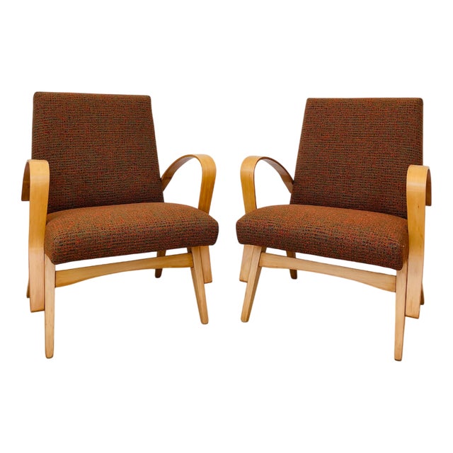 Set of Armchairs by František Jirák for Tatra Provenec, Czechoslovakia, 1970s For Sale