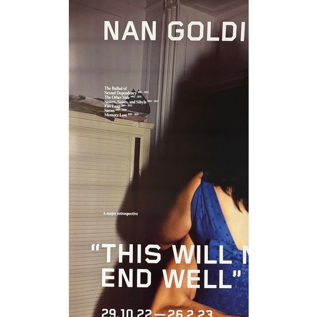 2020s Nan Goldin, the Hug, New York City, 1980, Copyright Nan Goldin, This Will Not End Well, 2022, Exhibition Poster, Printed in Sweden. For Sale - Image 5 of 7