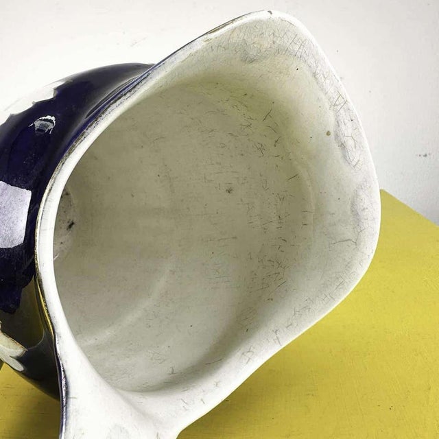 Pearl Effect Ceramic Jug, 1900s For Sale - Image 6 of 10