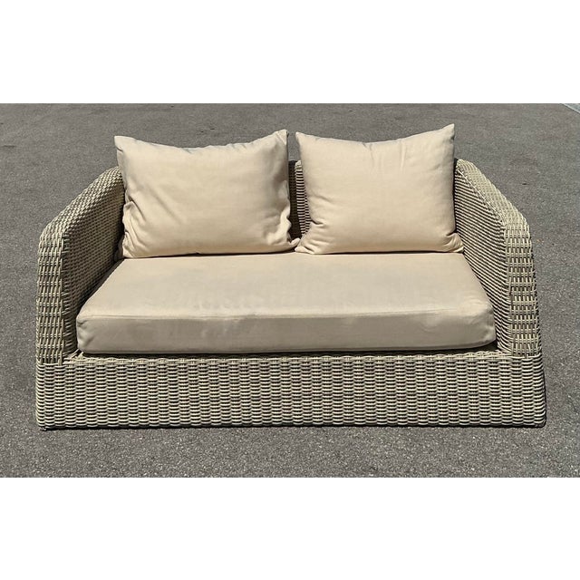 Contemporary Vintage Janus Et Cie “Zeya” Two Seat Sofa For Sale - Image 3 of 12