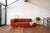 Contemporary Curt Modular Set - Flexible Bench - Dama - 0058 (Red) by Ambivalenz, Set of 3 For Sale - Image 3 of 5