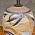 Mid-Century Modern 1960s Stoneware Art Pottery Round Table Lamp For Sale - Image 3 of 12