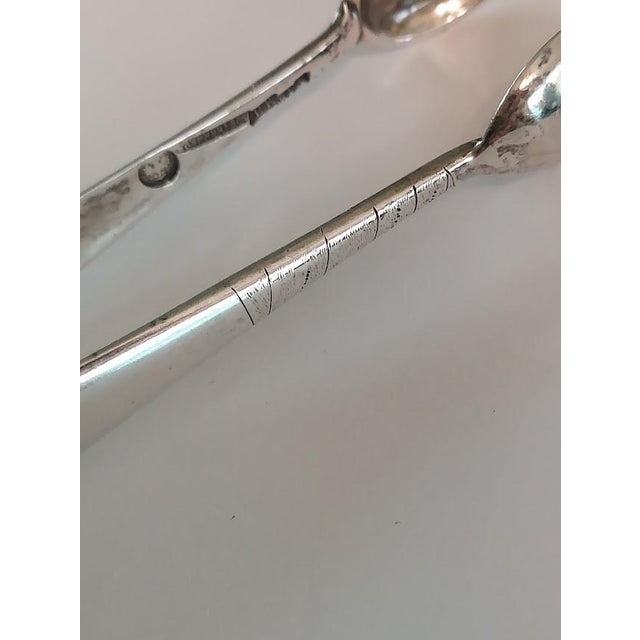 These petite sugar tongs have an elegant compact form with spoon-shaped gripping ends, broad tapered handles and...