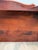 Mid-Century Mahogany Wall-Mounted Scalloped Console Table For Sale - Image 12 of 12