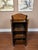Wood Petite Antique English Bookcase Bookshelf Barley Twist Tiger Oak Display C1920 For Sale - Image 7 of 18
