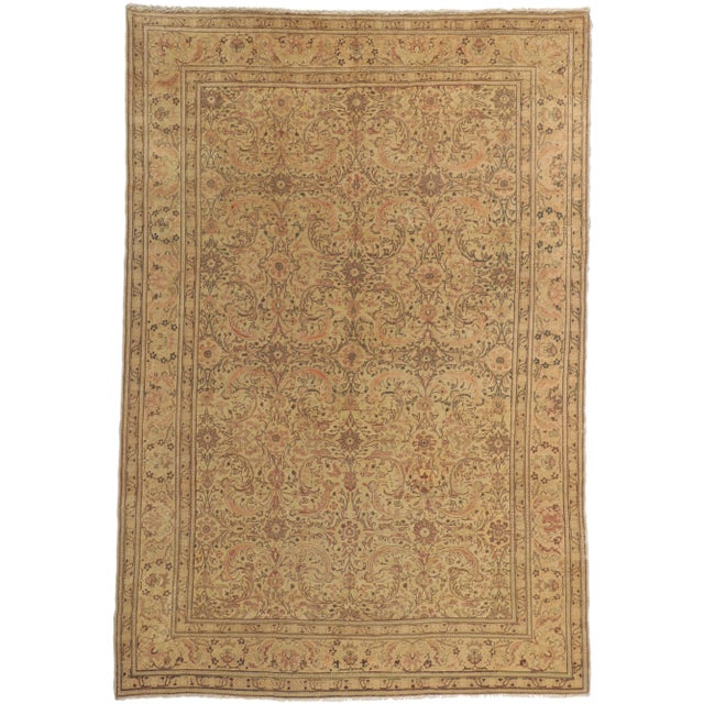 Vintage Turkish Sivas Rug - 06'04 X 09'03 For Sale - Image 10 of 10