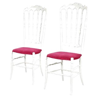 Set of Chairs from Chiavari, 1960s For Sale
