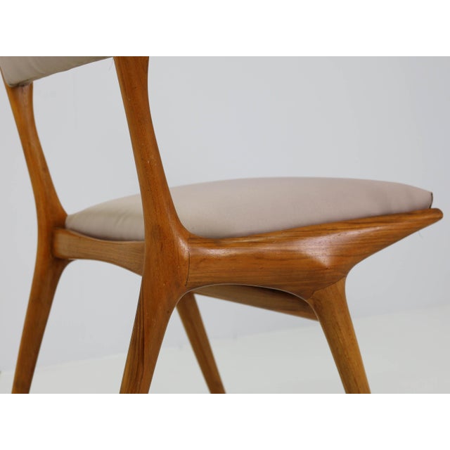 Dining Chairs by Carlo De Carli for Cassina, Italy, 1954, Set of 4 For Sale - Image 13 of 17