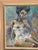 Ebbe Höglund, Sitting Ballerina, 1950s, Oil on Canvas, Framed For Sale - Image 8 of 10