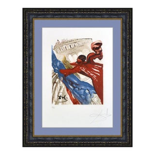 1970s Plate F l'art de aimer, Salvador Dalí For Sale
