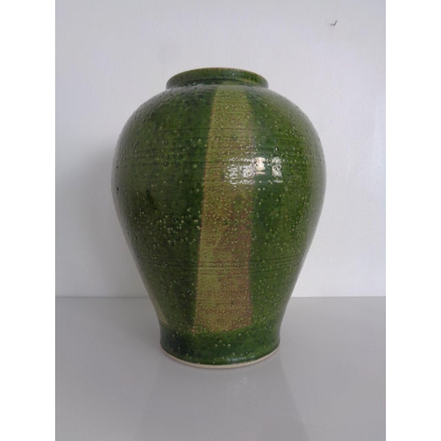 1960s Large Glazed Studio Ceramic Vase, Italy, 1960s For Sale - Image 5 of 18