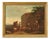 Bucolic Landscape Painting with Figures, Pastoral Scene, 1680, Oil on Canvas For Sale