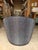 Adriana Hoyos Adriana Hoyos Charcoal & Silver Speckled Swivel Lounge Chair For Sale - Image 4 of 9