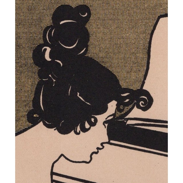 Ethel Reed, Miss Traumerei from Les Maîtres de L'Affiche, 1897, Original Lithograph For Sale - Image 4 of 13