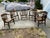 Gunlocke Antique Walnut Court Lawyers Desk Chairs Need Restoring Good Bones For Sale - Image 4 of 12