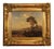 C.G., Romantic Landscape with Figures and Lake, 19th Century, Oil on Wood, Framed For Sale - Image 10 of 10