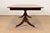 Baker Furniture Style Georgian Mahogany Double Pedestal Extension Dining Table, Newly Refinished For Sale - Image 14 of 15