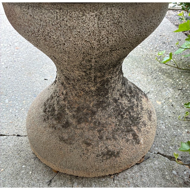 Mid 20th Century Pair of Unique Concrete Planters, France For Sale - Image 12 of 13