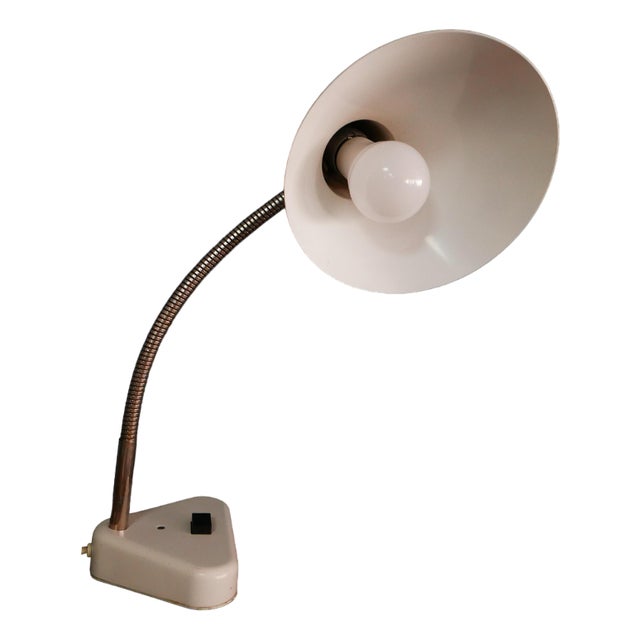 Desk Lamp with Flexible Bag Lampshade from Hala, 1950s For Sale