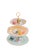 Three-Tier Cake Stand with Animals in English Porcelain by Yvonne Ellen , in New conditions. Designed from 2000 Labeled by...