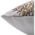 Art Deco Fabdivine Handcrafted Block Print Cushion Cover 14x20 Inch Thick Cotton White-Anar For Sale - Image 3 of 4