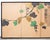 Japanese Japanese Harimaze Six Panel Screen Applied Edo Tanzaku Poems For Sale - Image 3 of 18