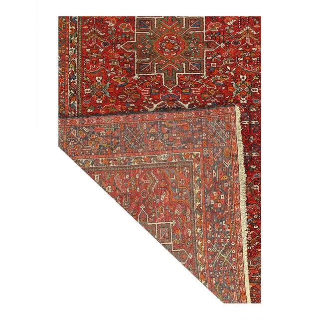 Traditional 1920s Persian Antique Karajeh Runner For Sale - Image 3 of 4