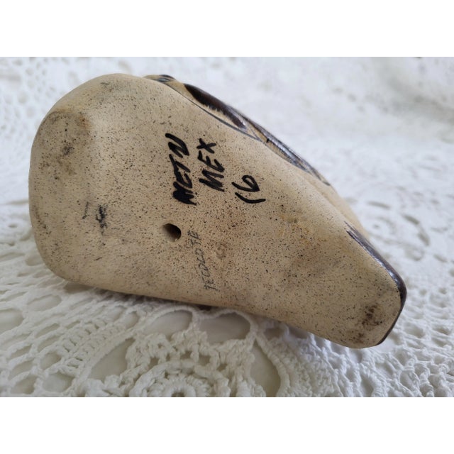 Ceramic 1970s Ceramic Owl or Tecolote, Tonala’, Mexico For Sale - Image 7 of 7