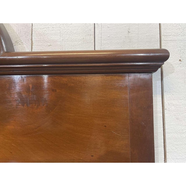Early 20th Century English Mahogany Shelf with Beveled Mirror For Sale - Image 11 of 12