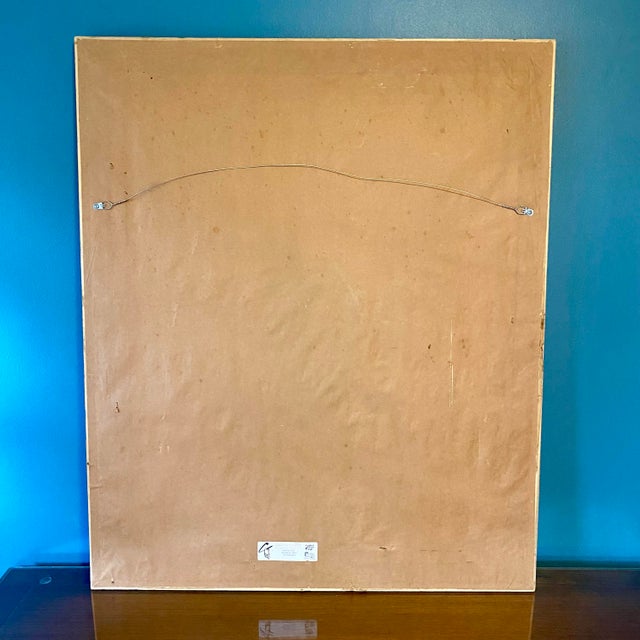 Emilio Sauma Original Expressionist Oil Painting of Sailfish, 2000 Signed For Sale - Image 4 of 16