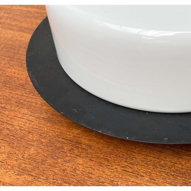 Mid-Century Modern GDR Minimalist Ceiling Lamps, 1960s, Set of 3 For Sale - Image 16 of 18