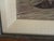 Wood 1920s Folk Art Turkish Cobbler (Köşker) Oil Painting & Larson Juhl Burl Wood Frame For Sale - Image 7 of 7