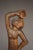 Brown Mid-Century Expressionist Sculpture of a Woman, 1950s For Sale - Image 8 of 11
