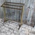 Vintage MCM Brass Three-Bar Towel Rack With Hoof Feet For Sale - Image 4 of 10