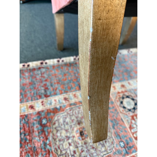 Wood Patricia Edwards Nob Hill Rose Pink Lounge Chairs, Pair For Sale - Image 7 of 12