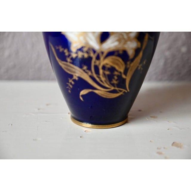 Small Vintage Bohemian Porcelain Vase from Limburg, 1960s For Sale - Image 3 of 9