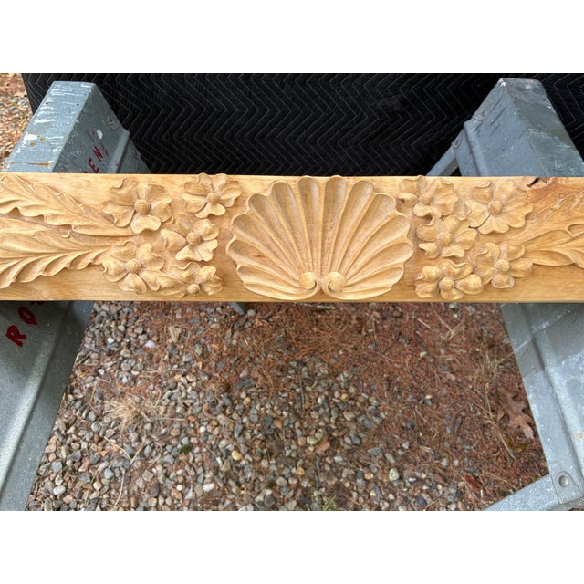 Hand Carved Mantle For Sale - Image 16 of 17