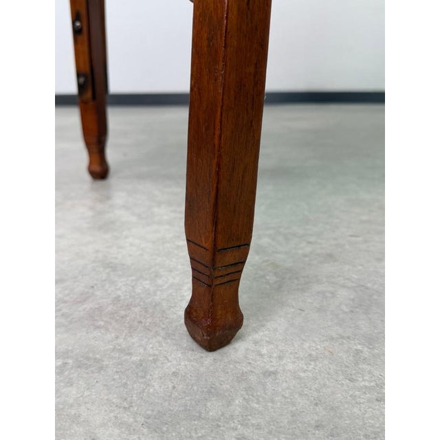 Vienna Secession Three-Piece Salon Suite Model No. 715 by Gustav Siegel from Jacob & Josef Kohn, 1890s, Set of 3 For Sale - Image 10 of 18