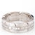 Metal 90s Cartier Tank Francaise Ring Eu 50 Sz 5.25 Band 18k White Gold Signed Jewelry For Sale - Image 7 of 7